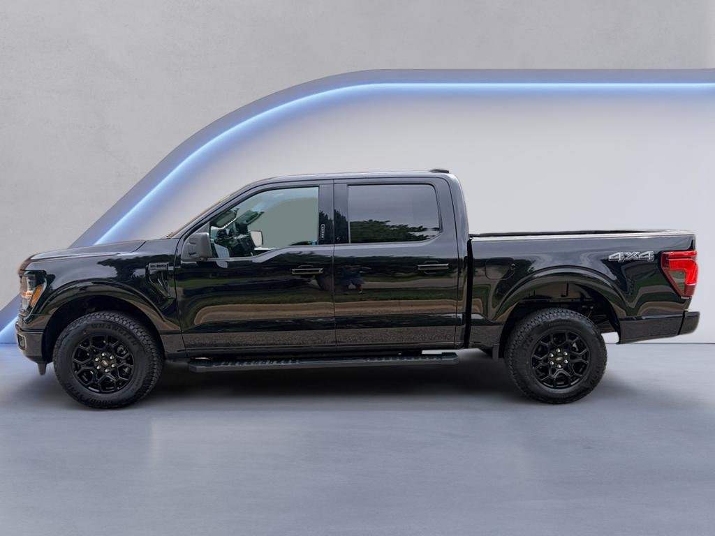 Used 2024 Agate Black Metallic Ford XLT image 2