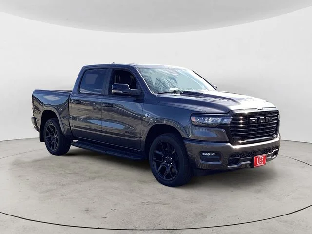 New 2026 Crystal Metallic Ram LARAMIE CREW CAB 4X4 5
