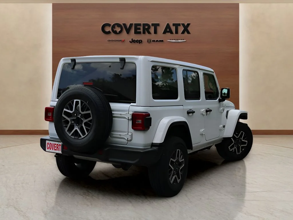 Used 2025 White Jeep Sahara image 5