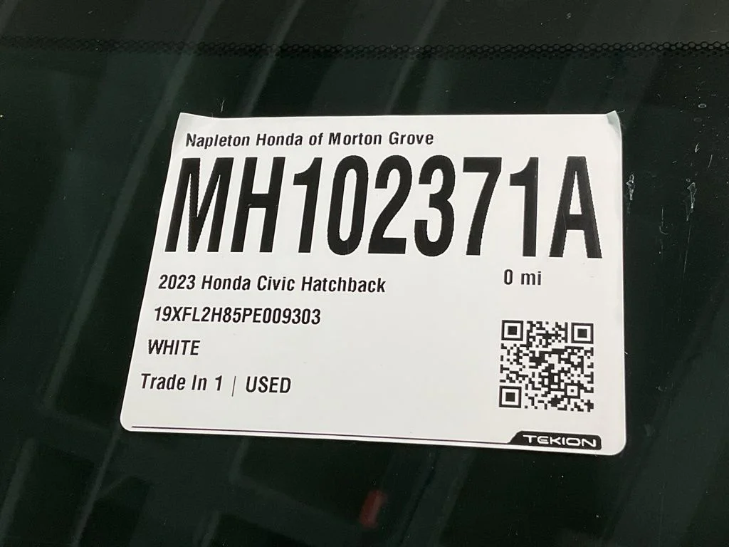 Certified Used 2023 Platinum White Honda Sport image 36