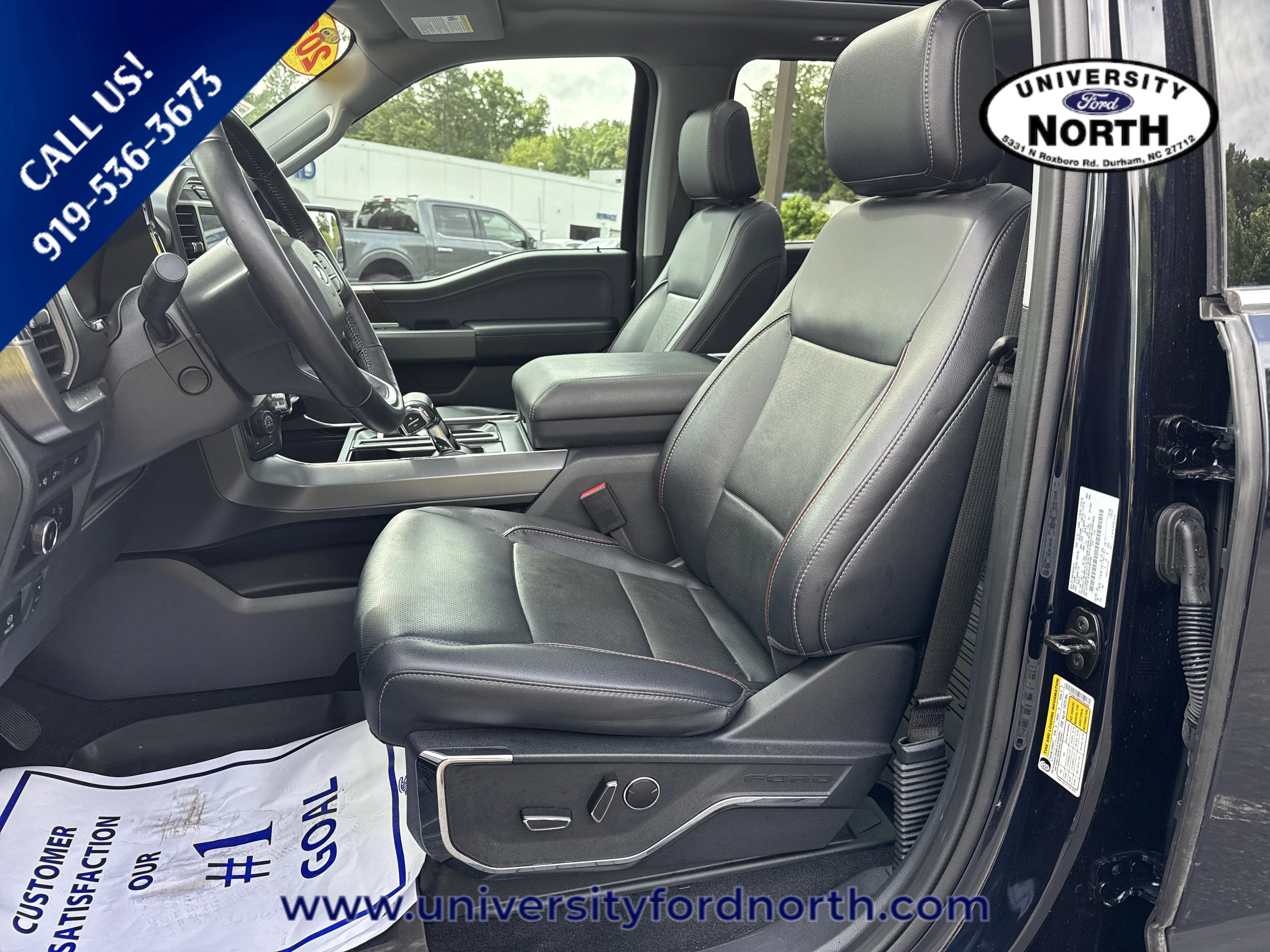 Used 2023 Antimatter Blue Metallic Ford LARIAT image 20