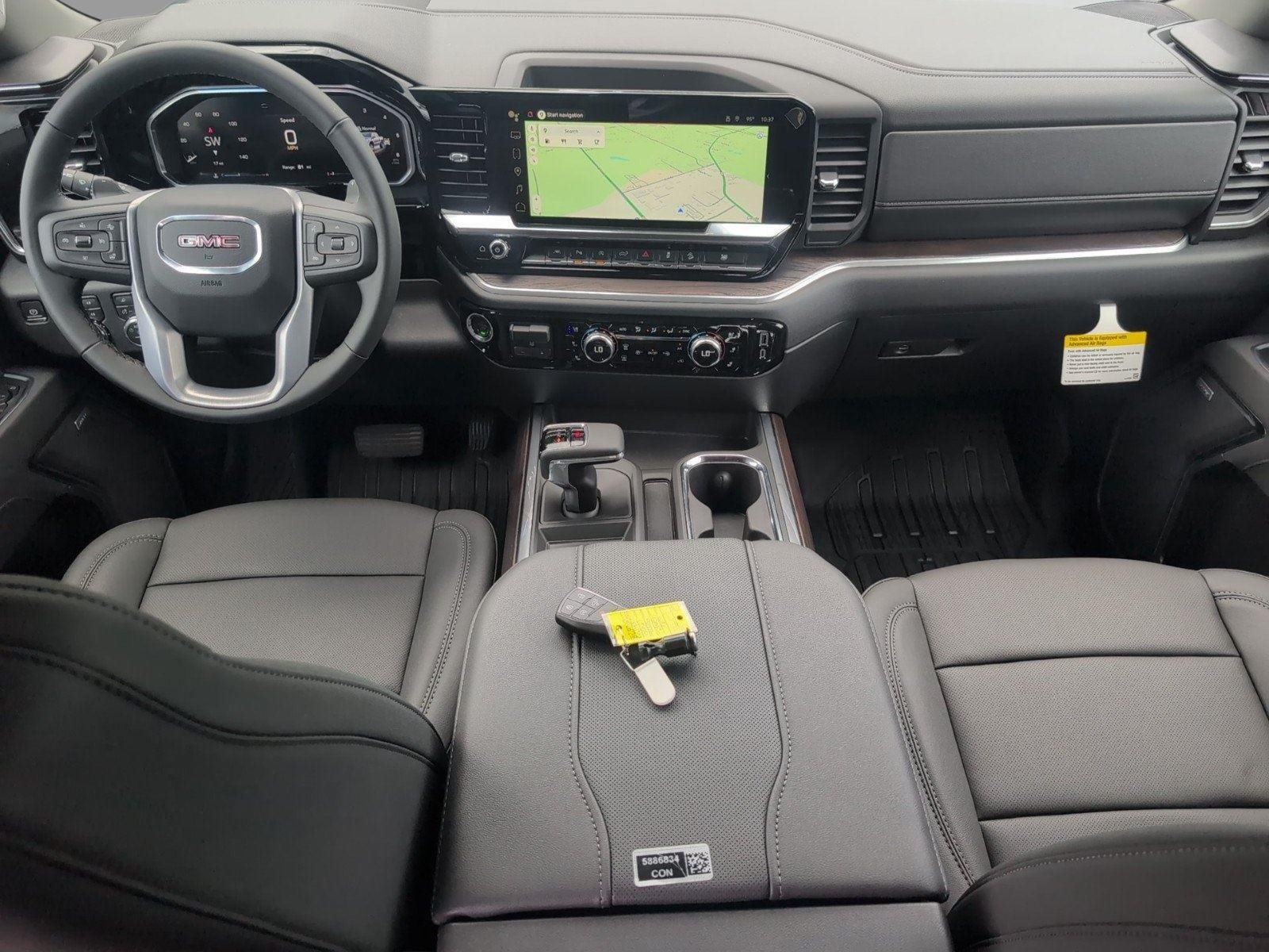 New 2026 Glacier White Tricoat GMC SLT image 35