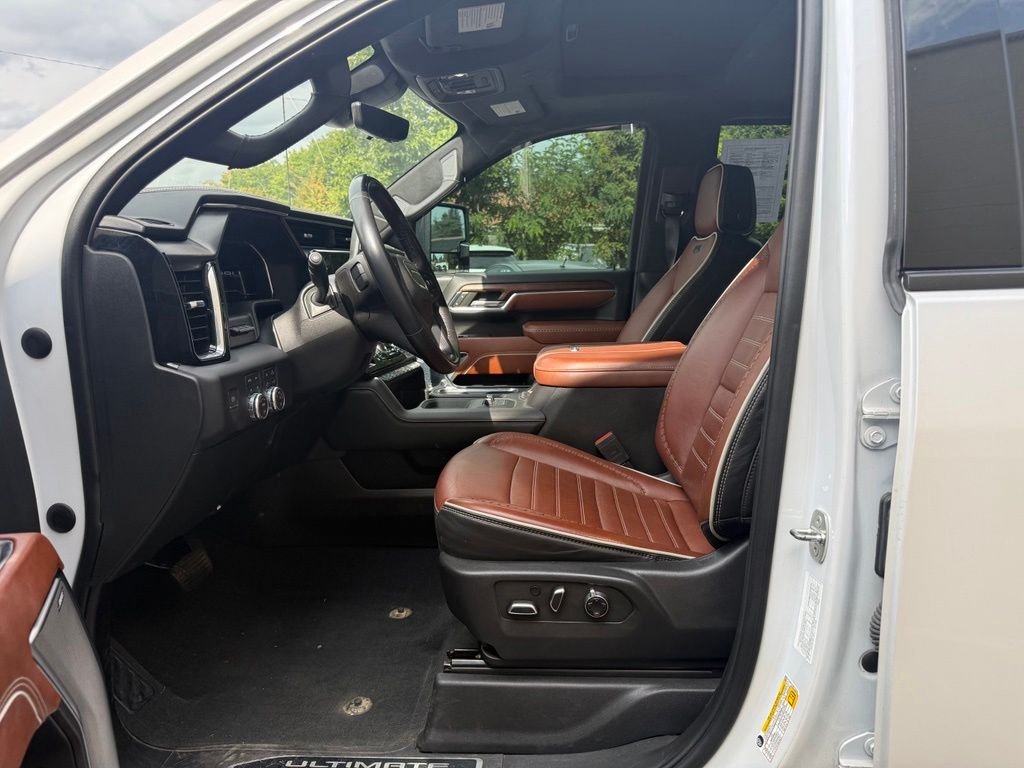 Used 2024 White Frost GMC Denali Ultimate image 14