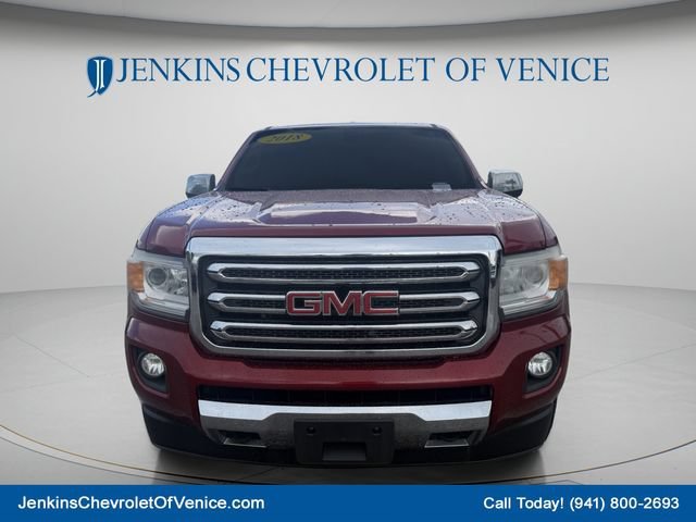 Used 2018 RED QUARTZ TINTCOAT GMC 4WD SLT image 12