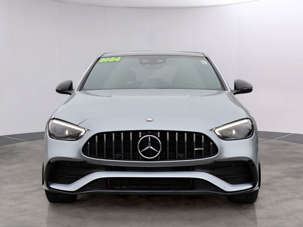 Used 2024 Cirrus Silver Metallic Mercedes-Benz C 43 AMG® image 2