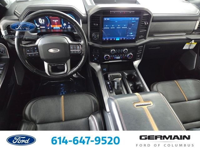 Certified Used 2023 Antimatter Blue Metallic Ford Platinum image 17