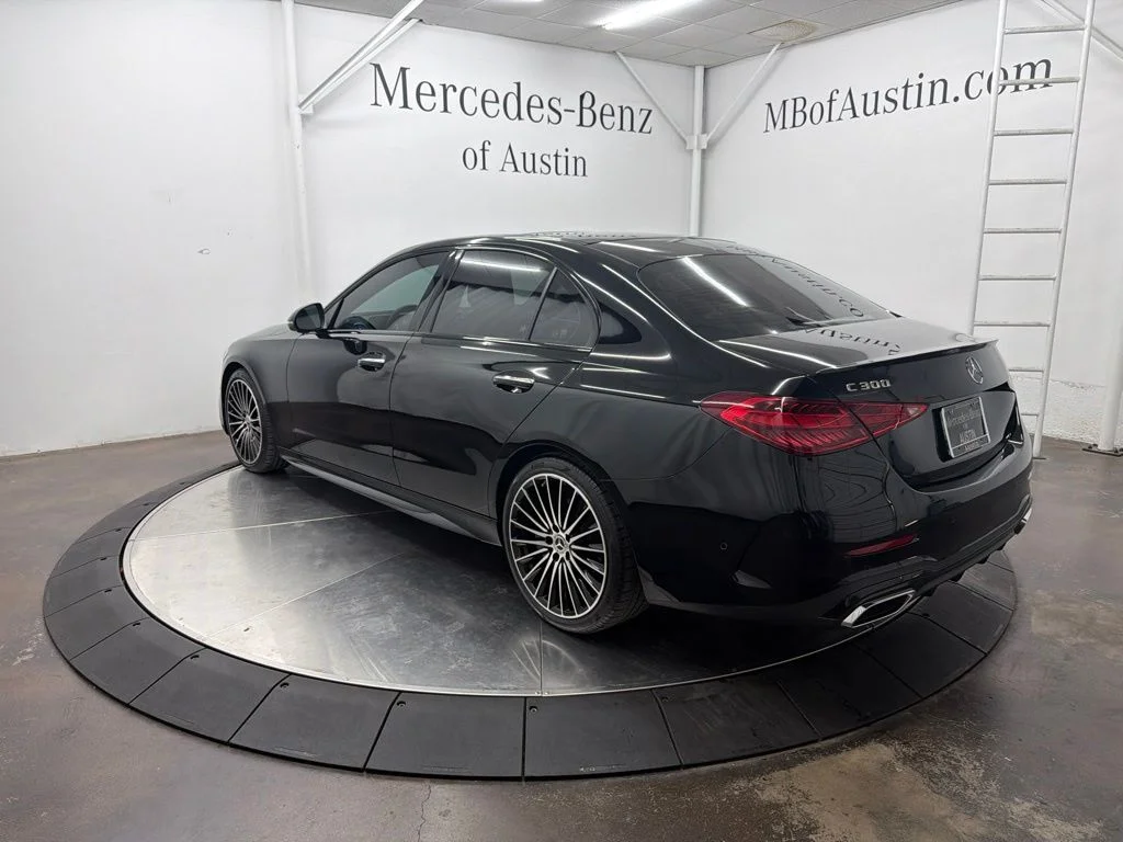Certified Used 2024 Black Mercedes-Benz C 300 image 5