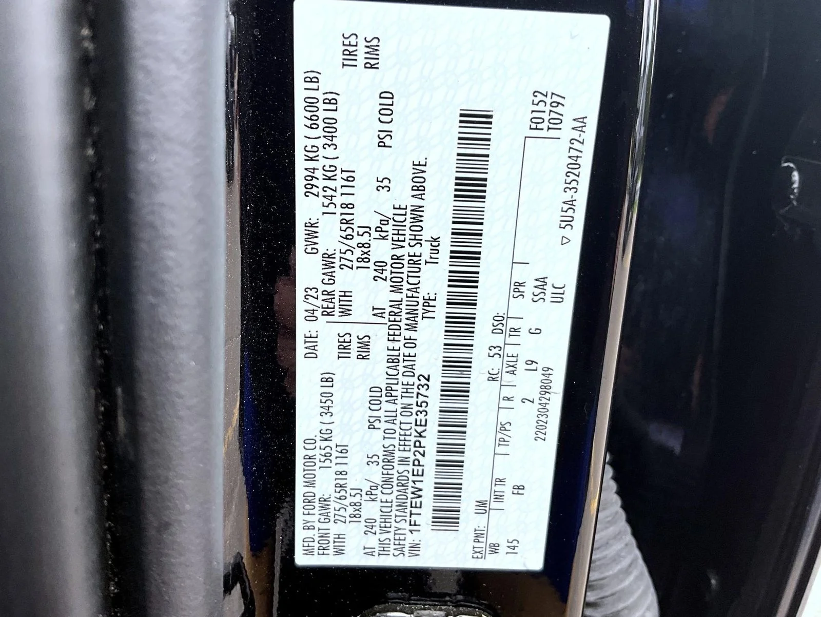 Used 2023 Black Ford XLT image 27