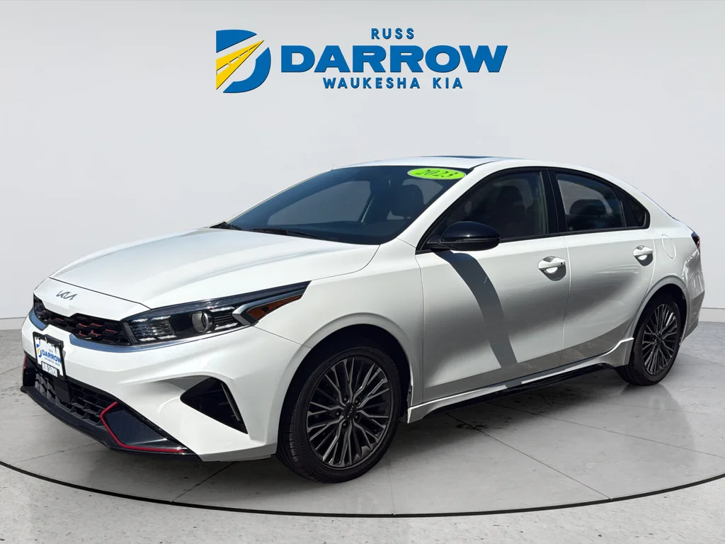 Certified Used 2023 White Kia GT-Line image 1
