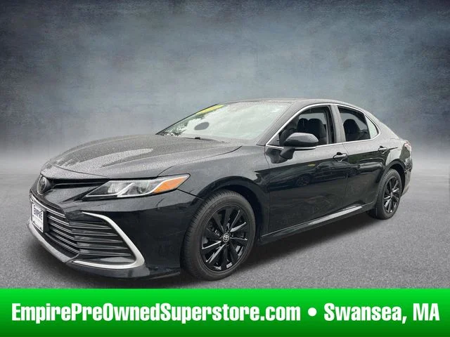 Used 2022 Black Toyota LE image 1