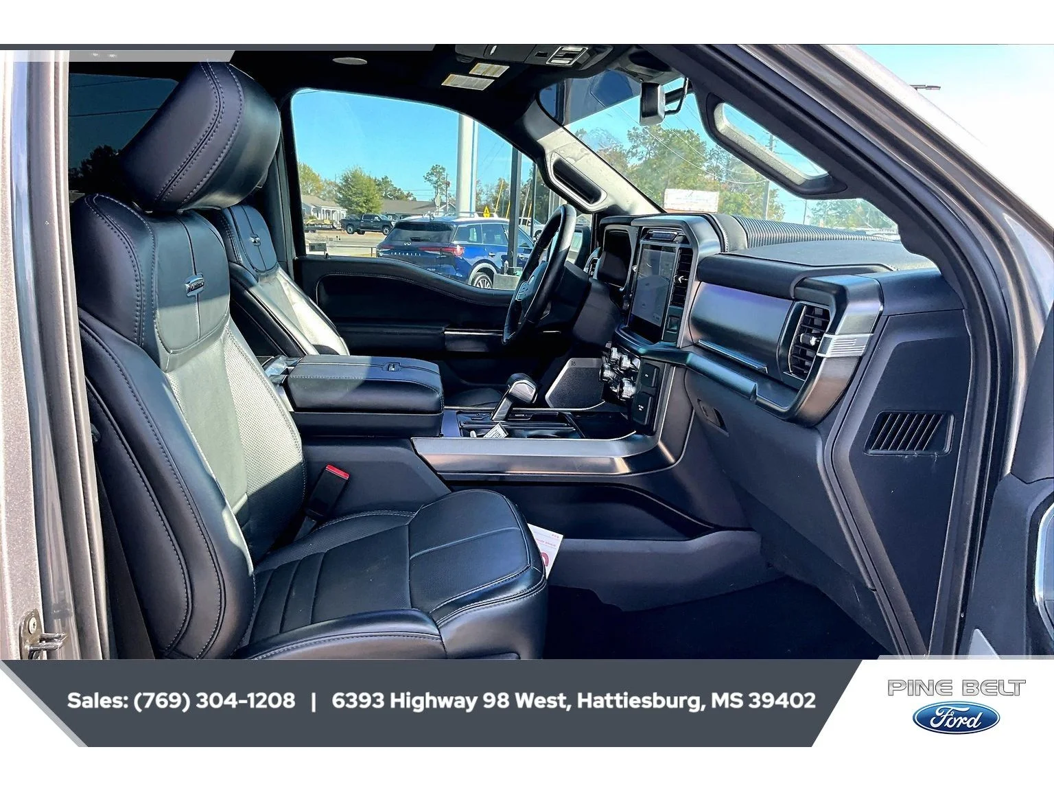 Used 2024 Carbonized Gray Metallic Ford Platinum image 6