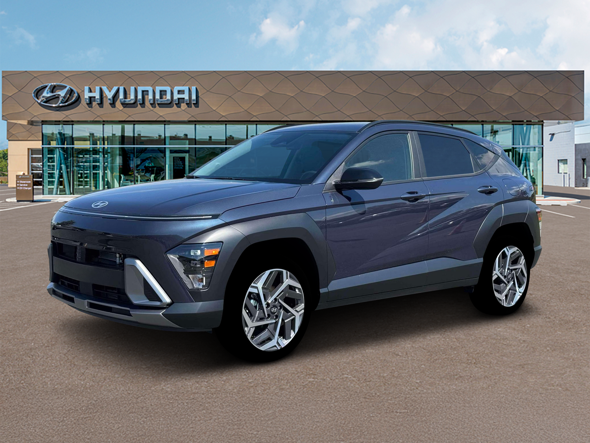 New 2026 Denim Blue Pearl Hyundai SEL Premium FWD image 2