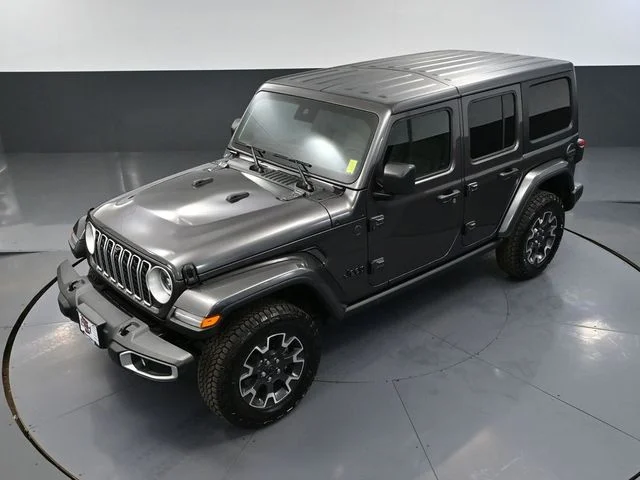 Certified Used 2025 Gray Jeep Sahara image 57