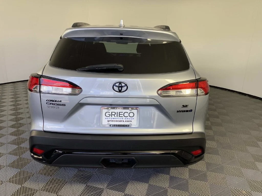 Used 2024 Silver Toyota Hybrid SE image 7