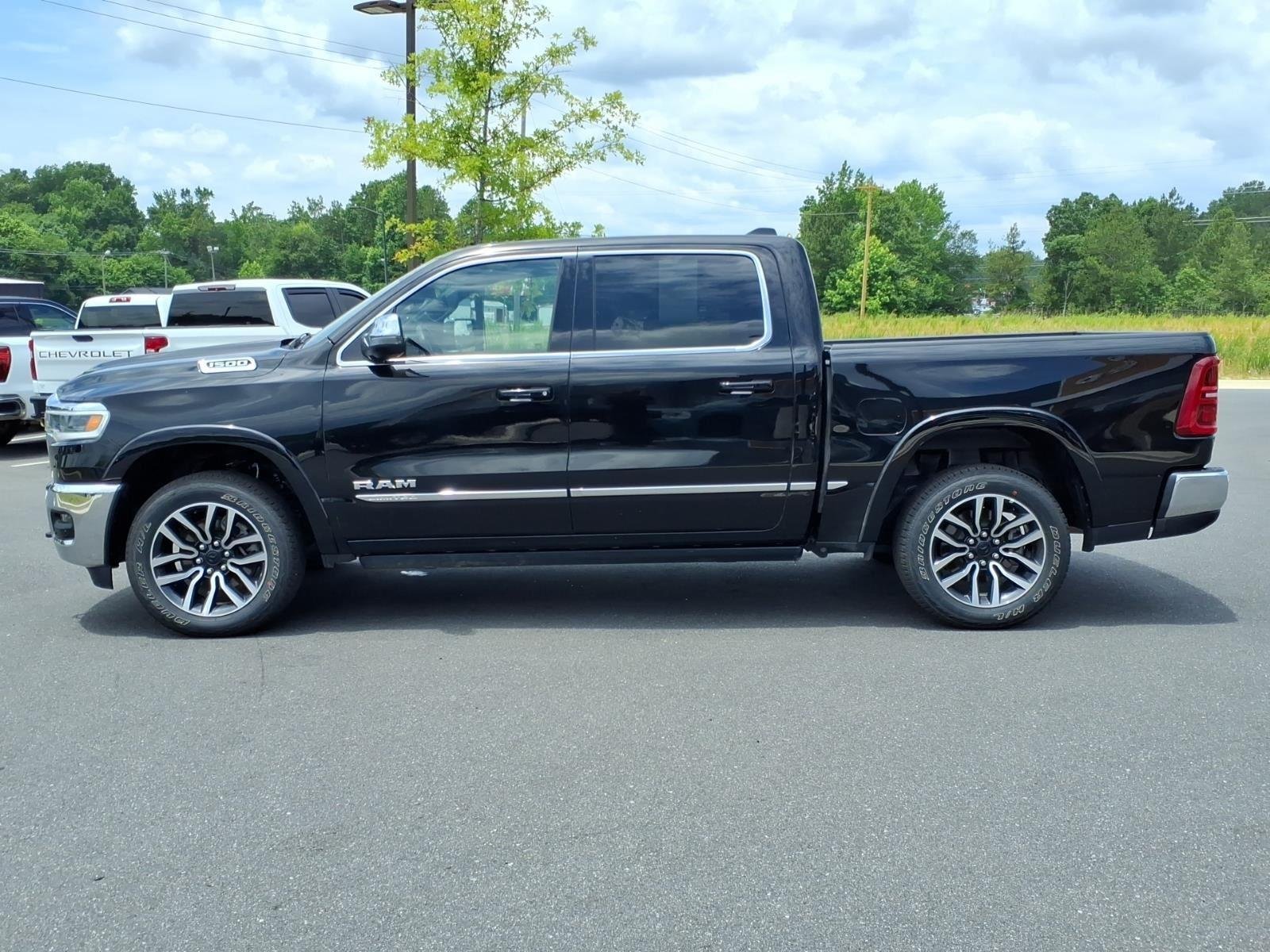 Used 2026 Diamond Black Crystal Pearlcoat Ram Limited image 3