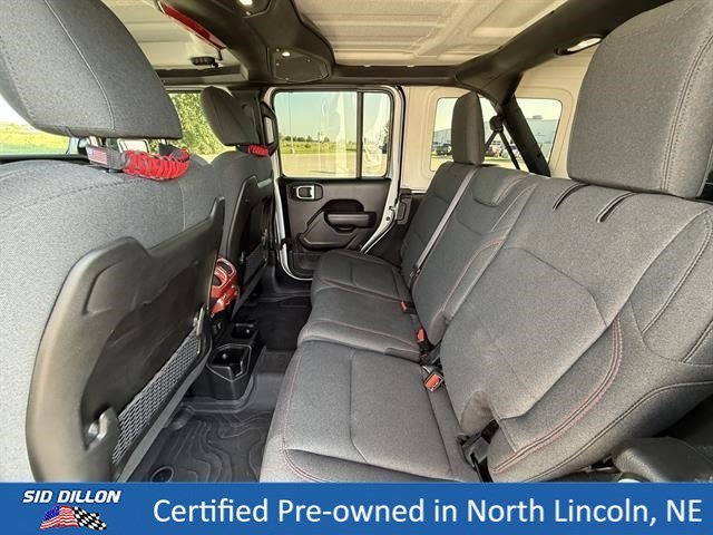 Used 2024 Silver Zynith Clearcoat Jeep Rubicon image 20