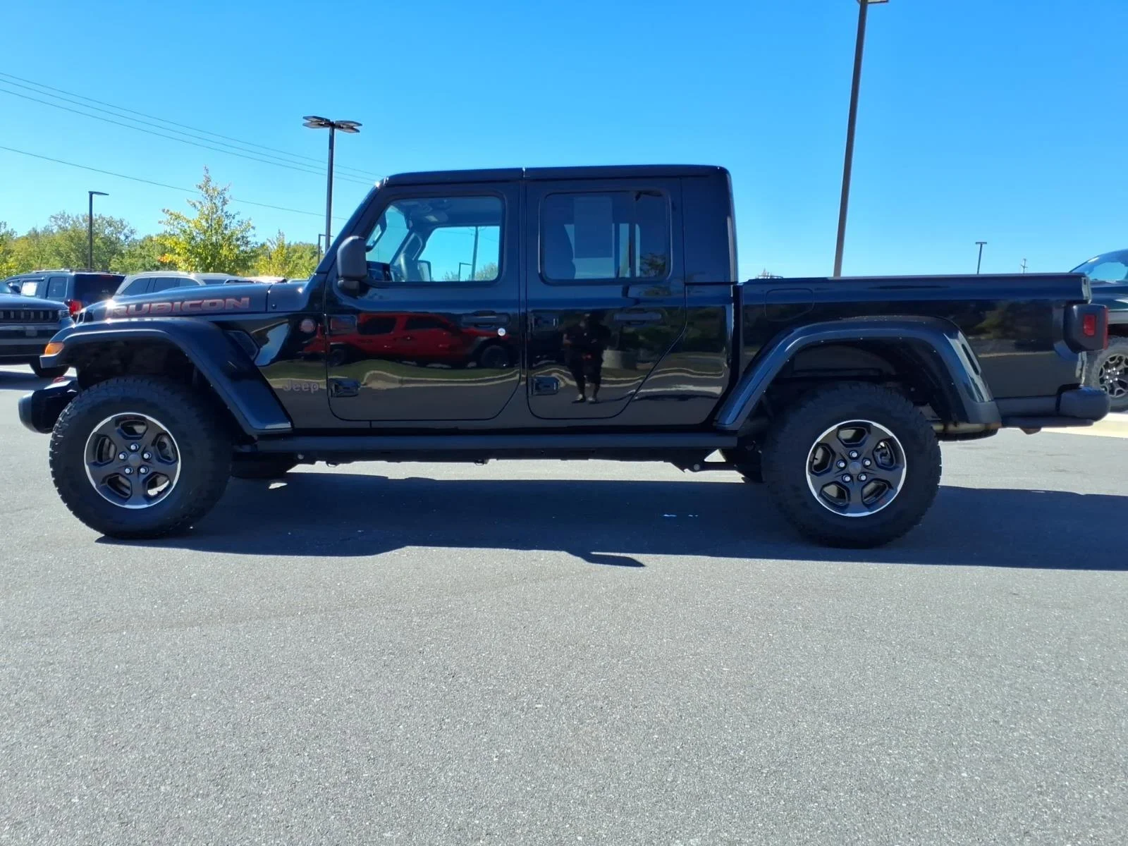 Used 2023 Black Clearcoat Jeep Rubicon image 3