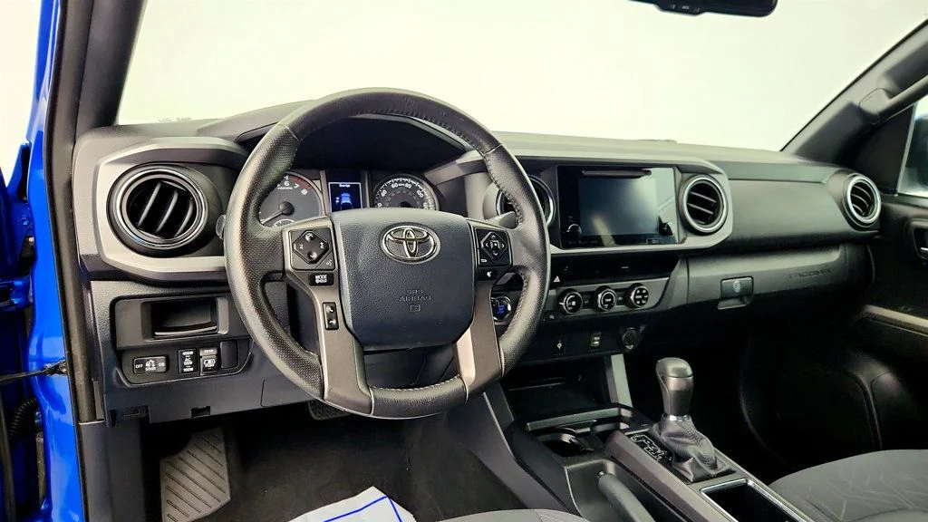 Used 2017 Blazing Blue Pearl Toyota TRD Off Road Double Cab 5