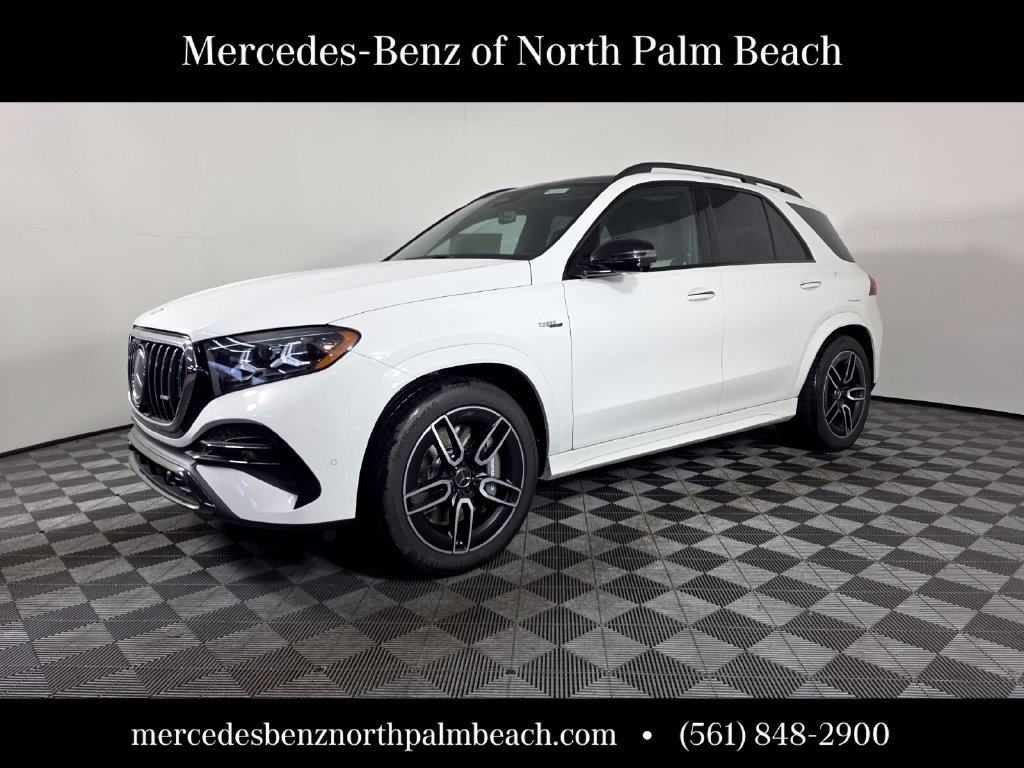New 2027 Polar White Mercedes-Benz AMG® GLE 53e 4MATIC+ SUV image 1