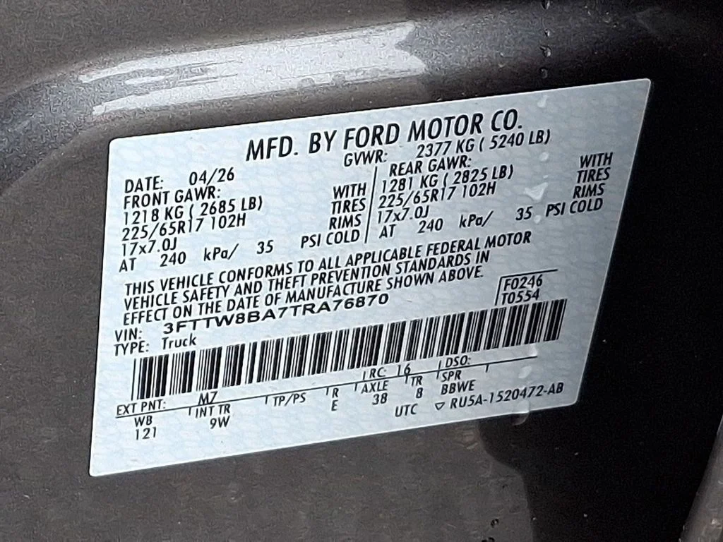 New 2026 Carbonized Gray Metallic Ford XL image 14