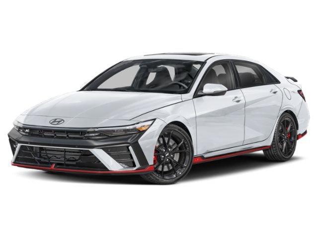 New 2026 White Hyundai Sedan image 1