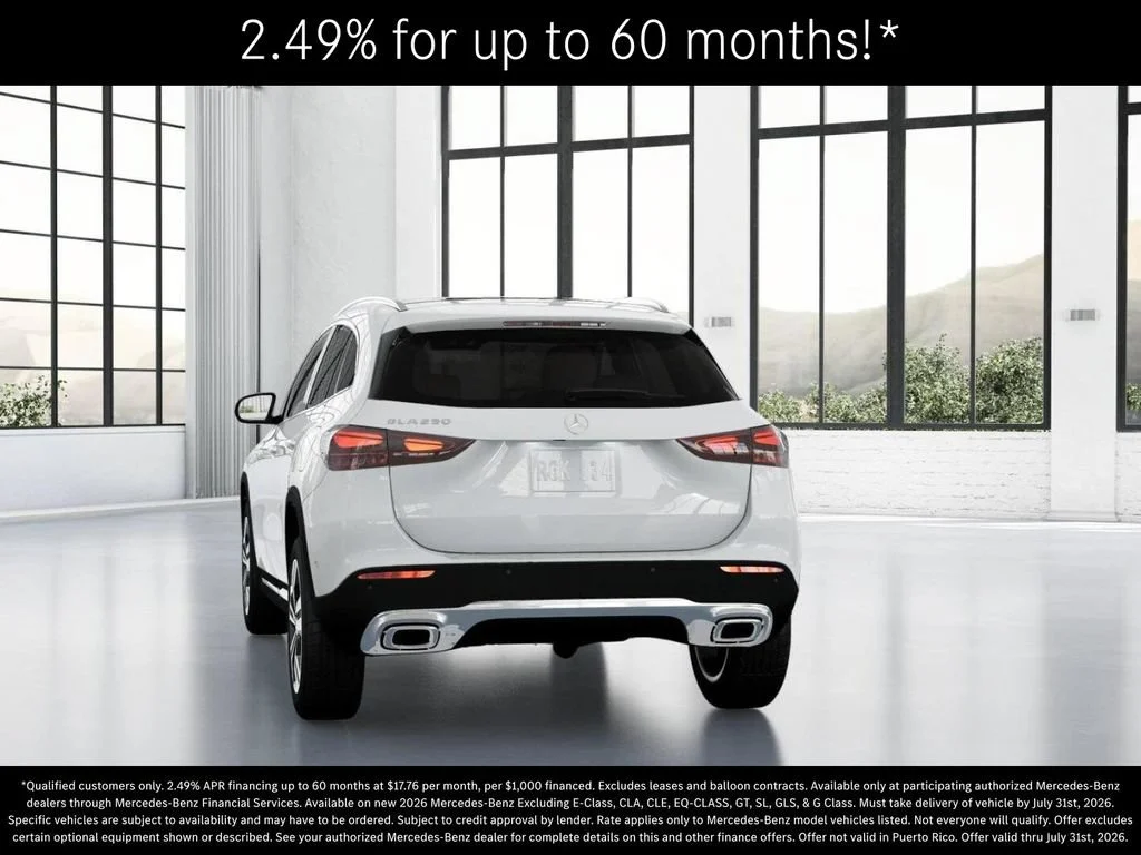 New 2026 Polar White Mercedes-Benz GLA 250 image 68