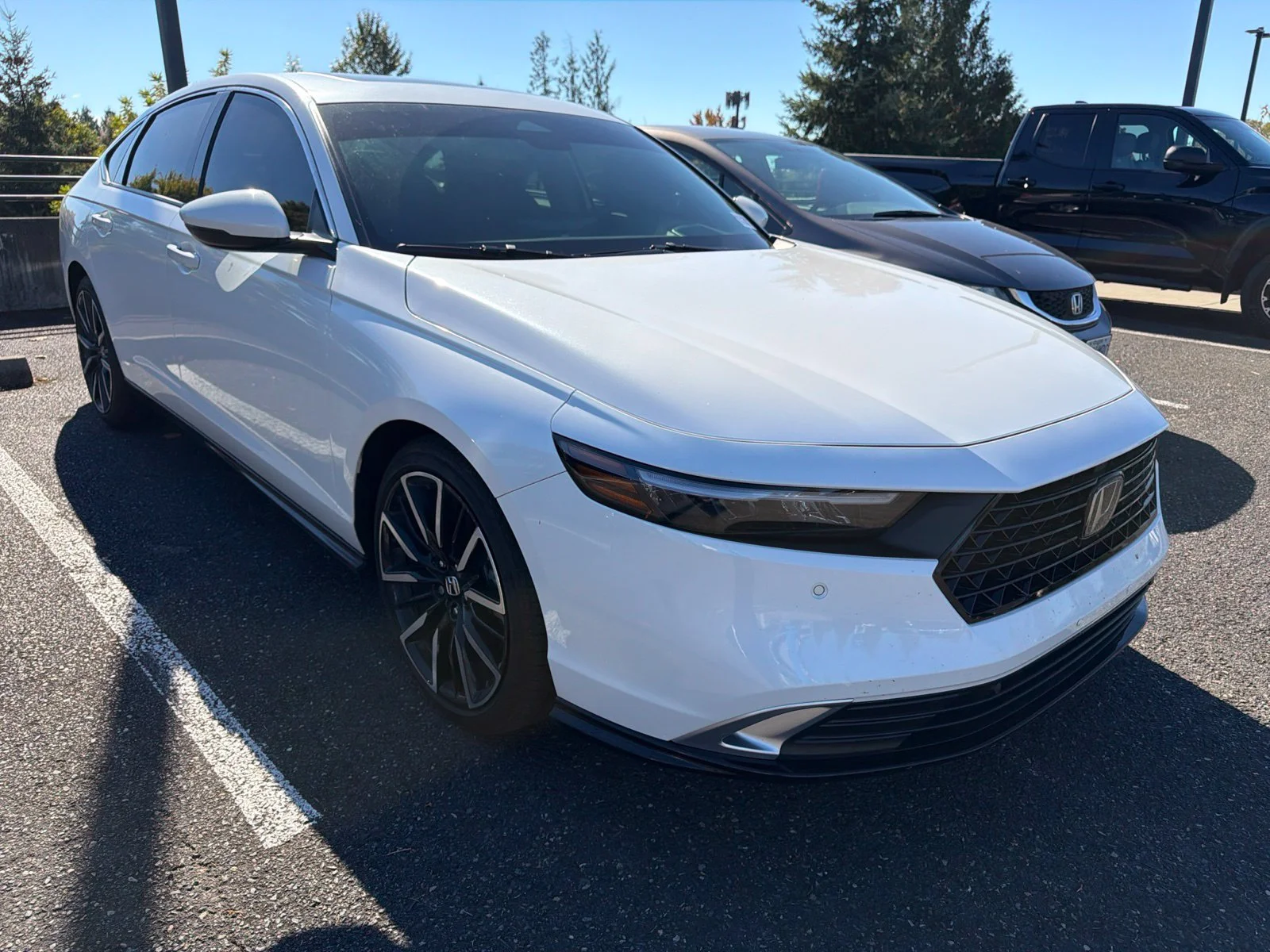 Used 2025 Platinum White Pearl Honda Touring image 3