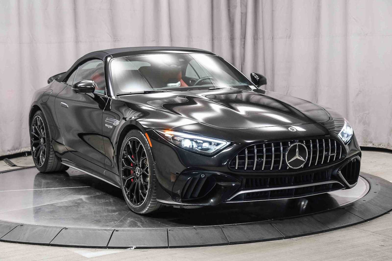 Certified Used 2023 Obsidian Black Metallic Mercedes-Benz AMG® SL 55 image 8