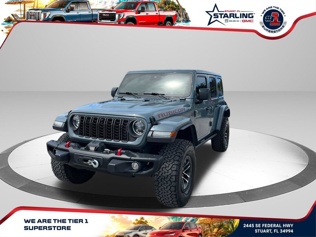 Used 2024 Gray Jeep 4-Door Recon 4x4 image 1