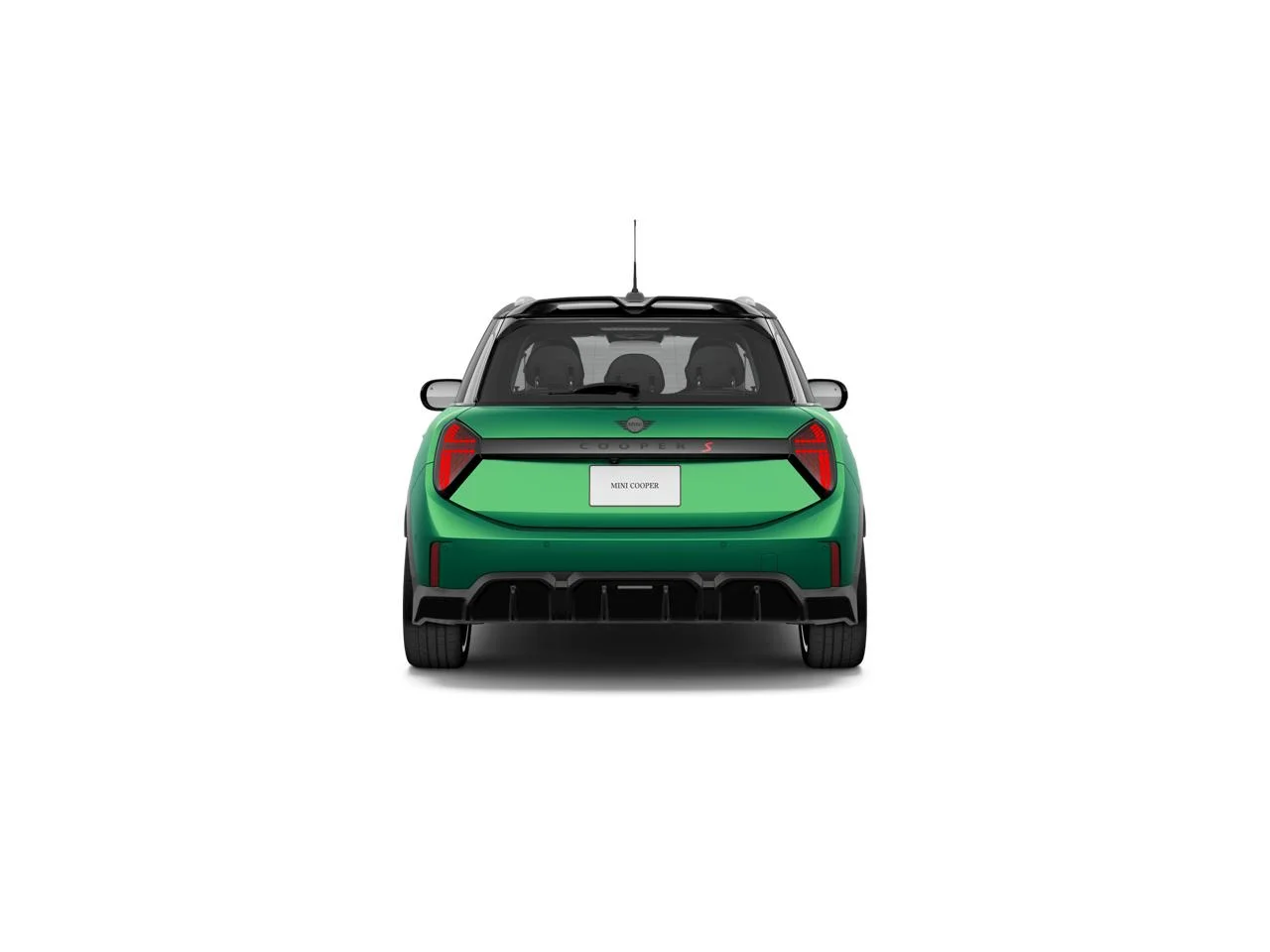 New 2027 British Racing Green IV Metallic MINI ICONIC image 5