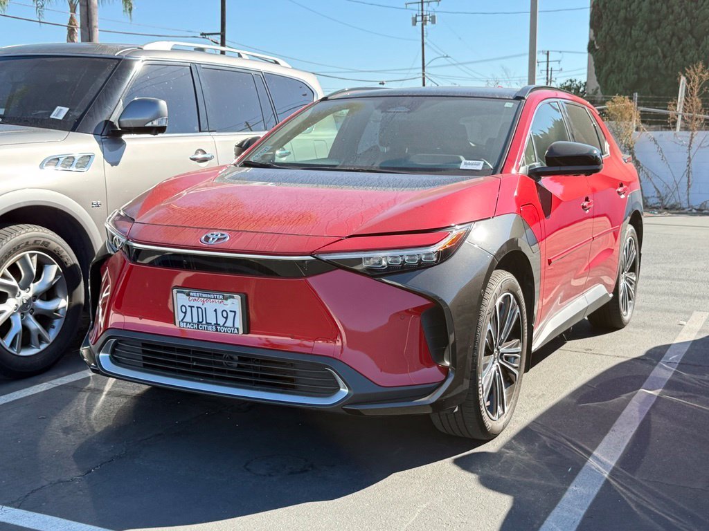 Used 2024 Red Toyota Limited image 2