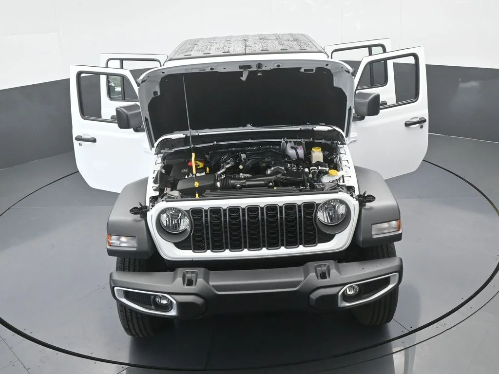 New 2026 Bright White Clear-Coat Exterior Paint Jeep Sport image 54