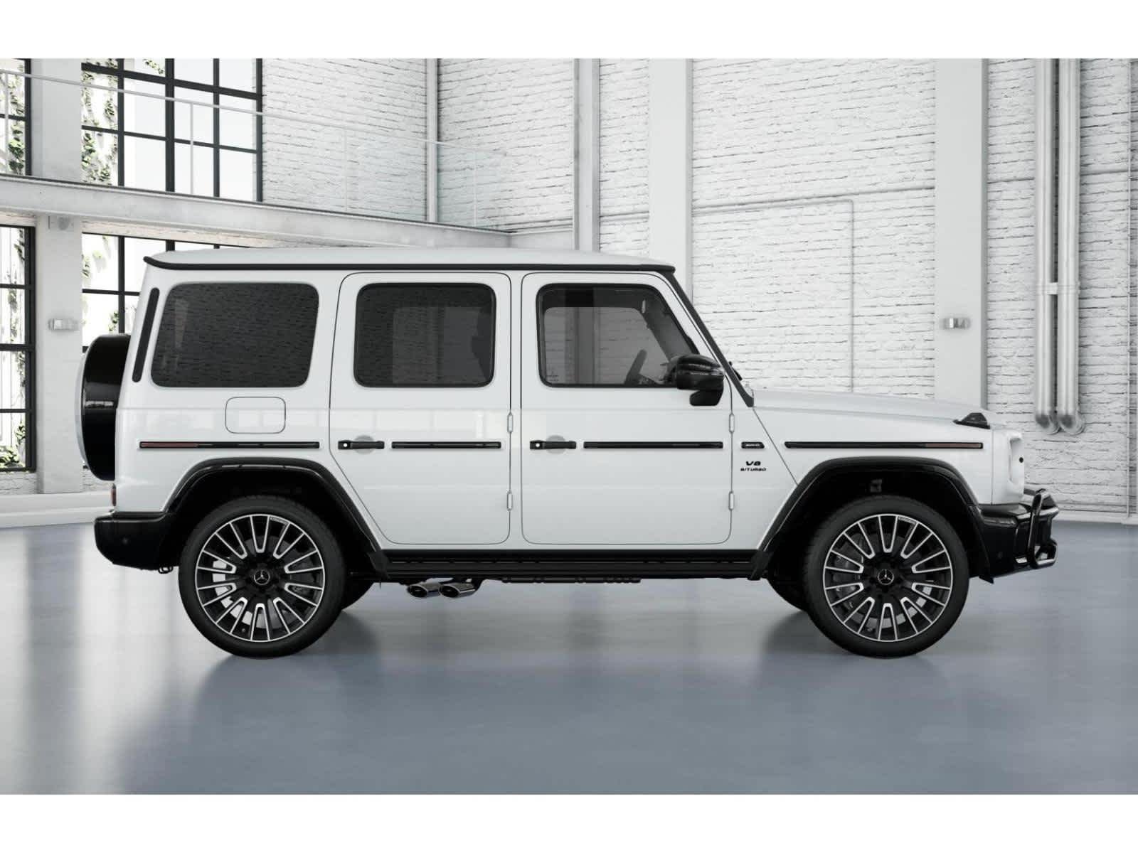 New 2026 MANUFAKTUR Moonlight White Metallic Mercedes-Benz AMG® G 63 image 15