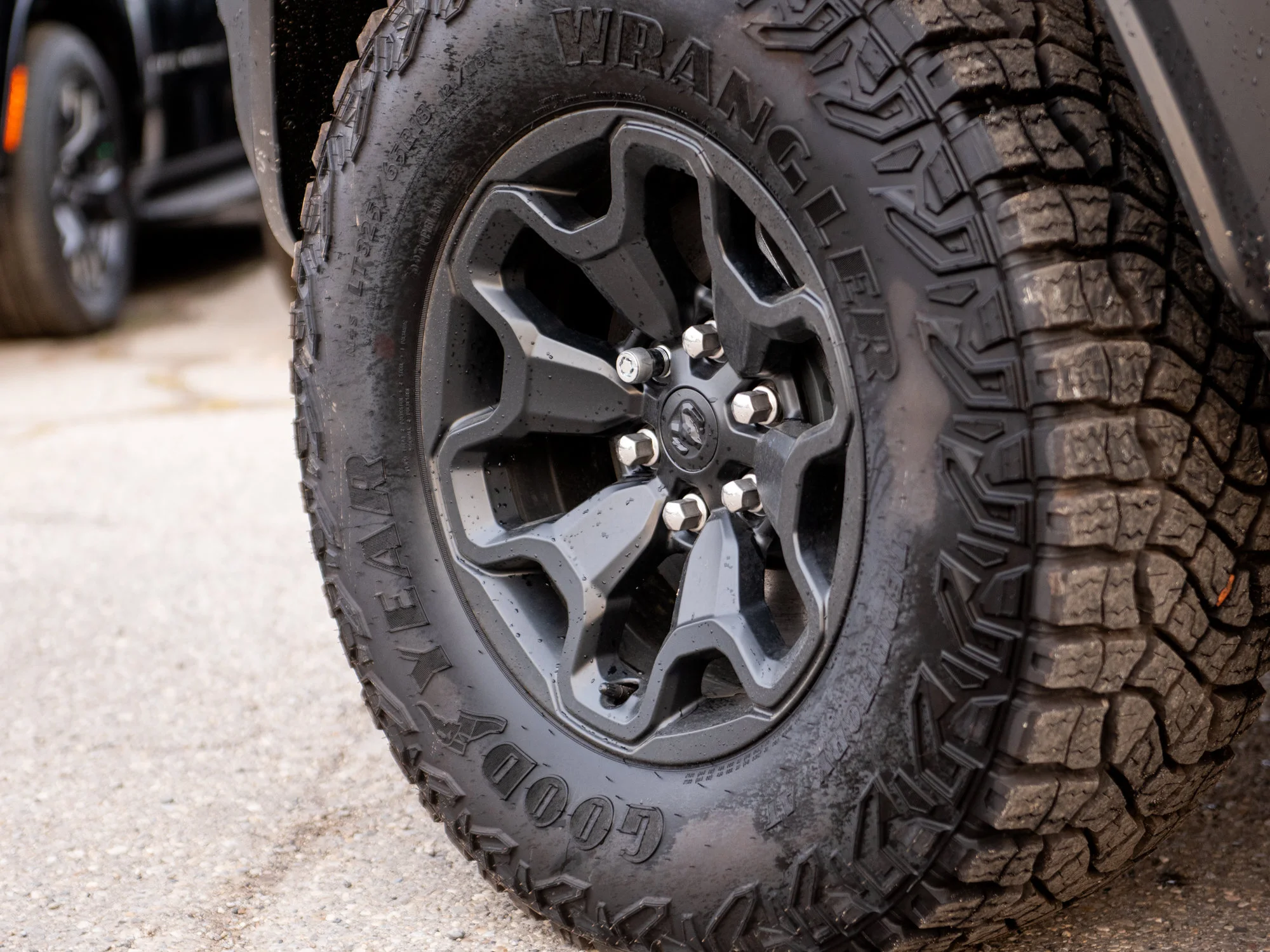 New 2026 Black RAM RHO* Crew Cab 4x4, 540HP, 35 Inch Tires, Massage Seats, Passenger Screen image 2