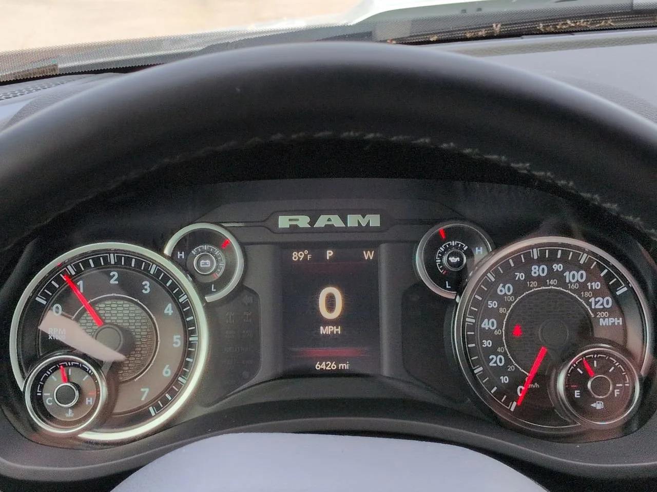 Used 2019 Bright White Clearcoat Ram Big Horn image 24
