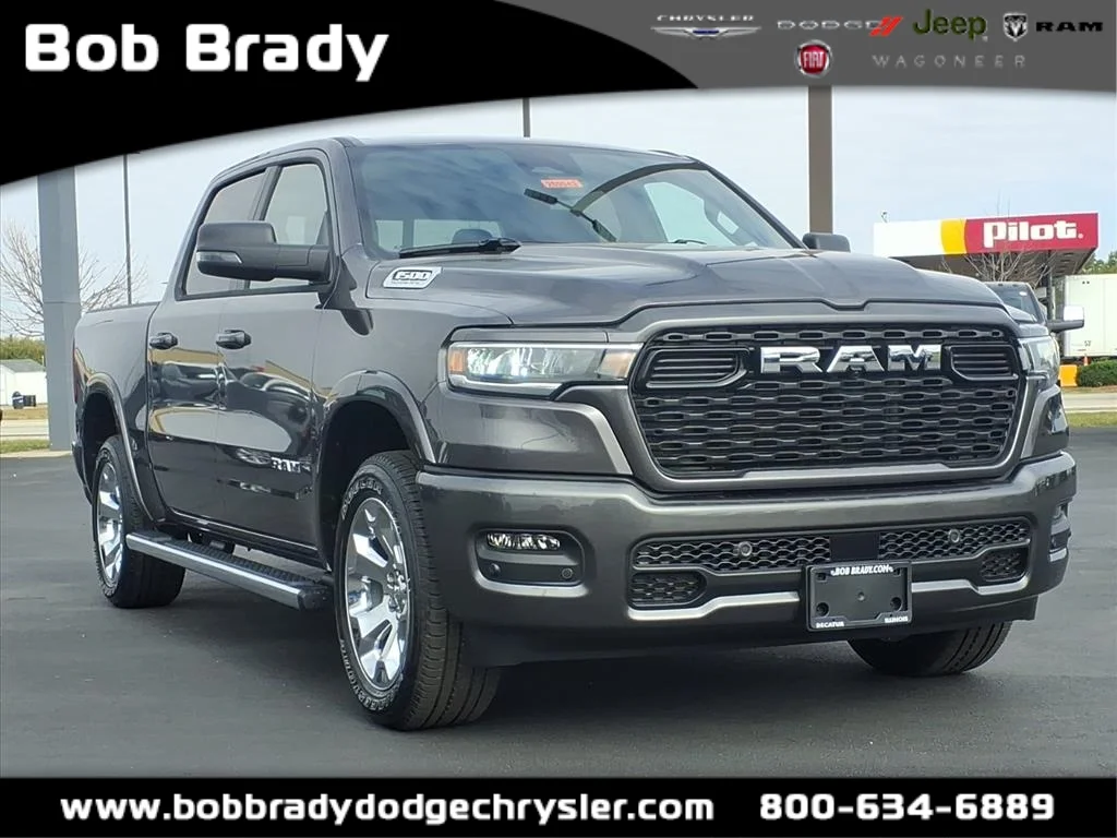 New 2026 Granite Crystal Clearcoat Metallic RAM Big Horn image 1