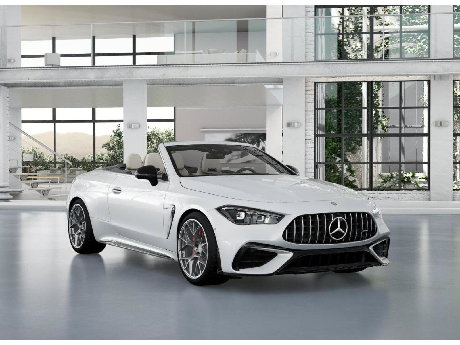 New 2027 MANUFAKTUR Moonlight White Metallic Mercedes-Benz AMG® CLE 53 4MATIC+ Cabriolet image 10