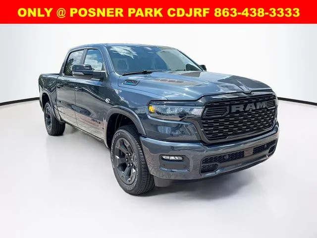 New 2026 Forged Blue Metallic Exterior Paint RAM BIG HORN image 3