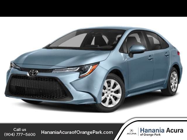 Used 2022 Red Toyota LE image 1