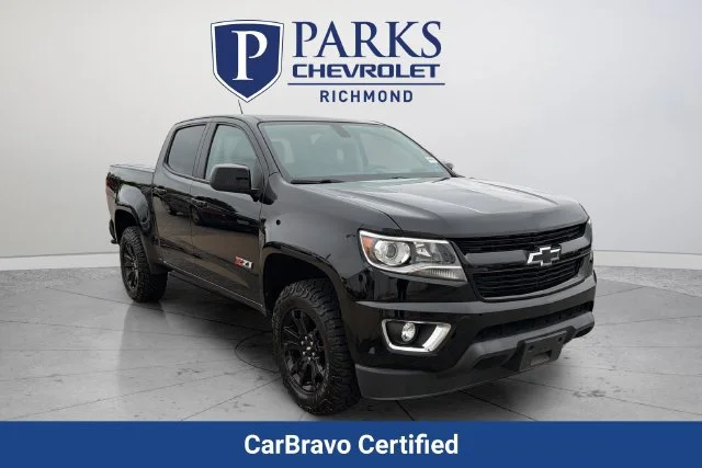 Certified Used 2018 BLACK Chevrolet 4WD Z71 image 1