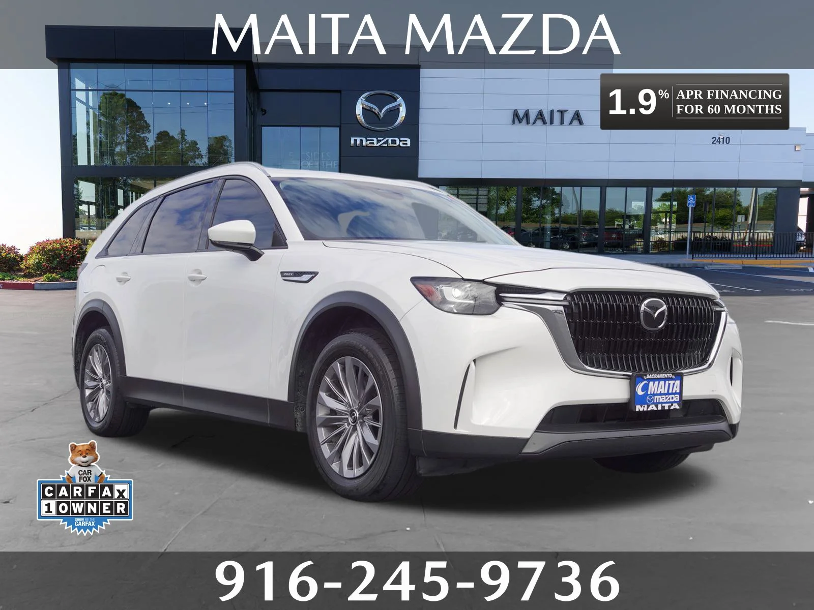 Certified Used 2024 Rhodium White Premium Mazda Preferred image 1