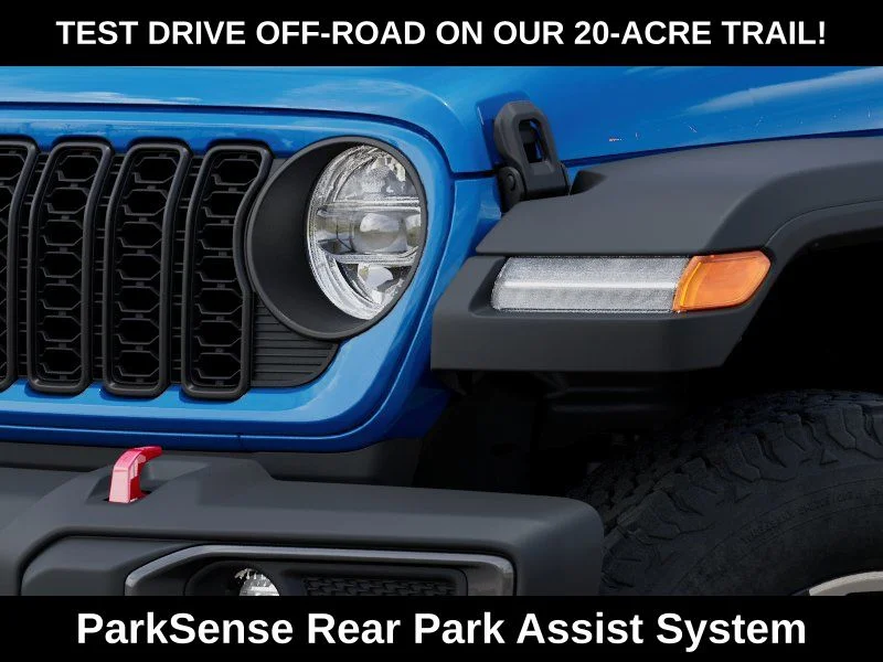 New 2026 Hydro Blue Pearl-Coat Exterior Paint Jeep Rubicon image 11