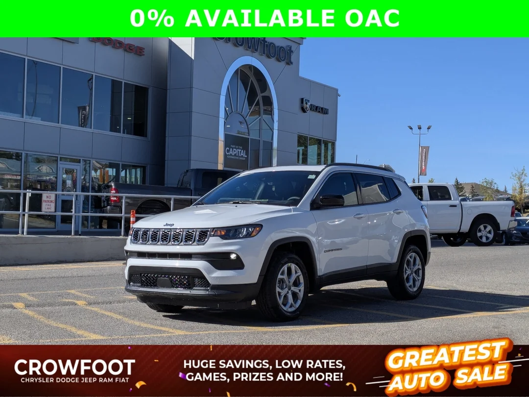 New 2026 White Jeep North - - 4x4 - Panoramic Sunroof - Alpine Audio - Adaptive Cruise - Power Liftgate & More! image 1