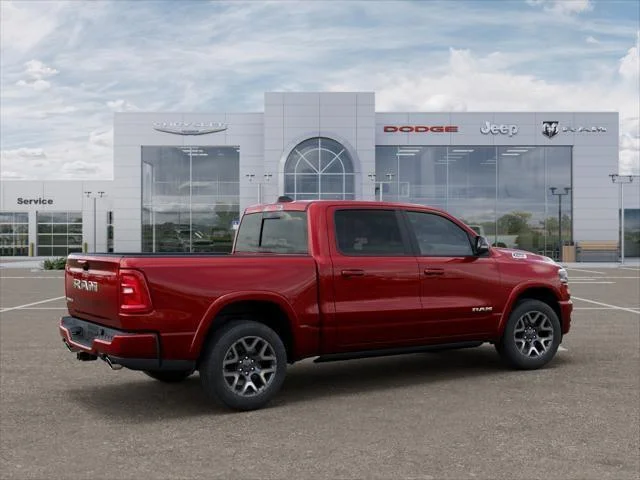 New 2026 Molten Red Pearl-Coat Exterior Paint RAM Laramie image 82
