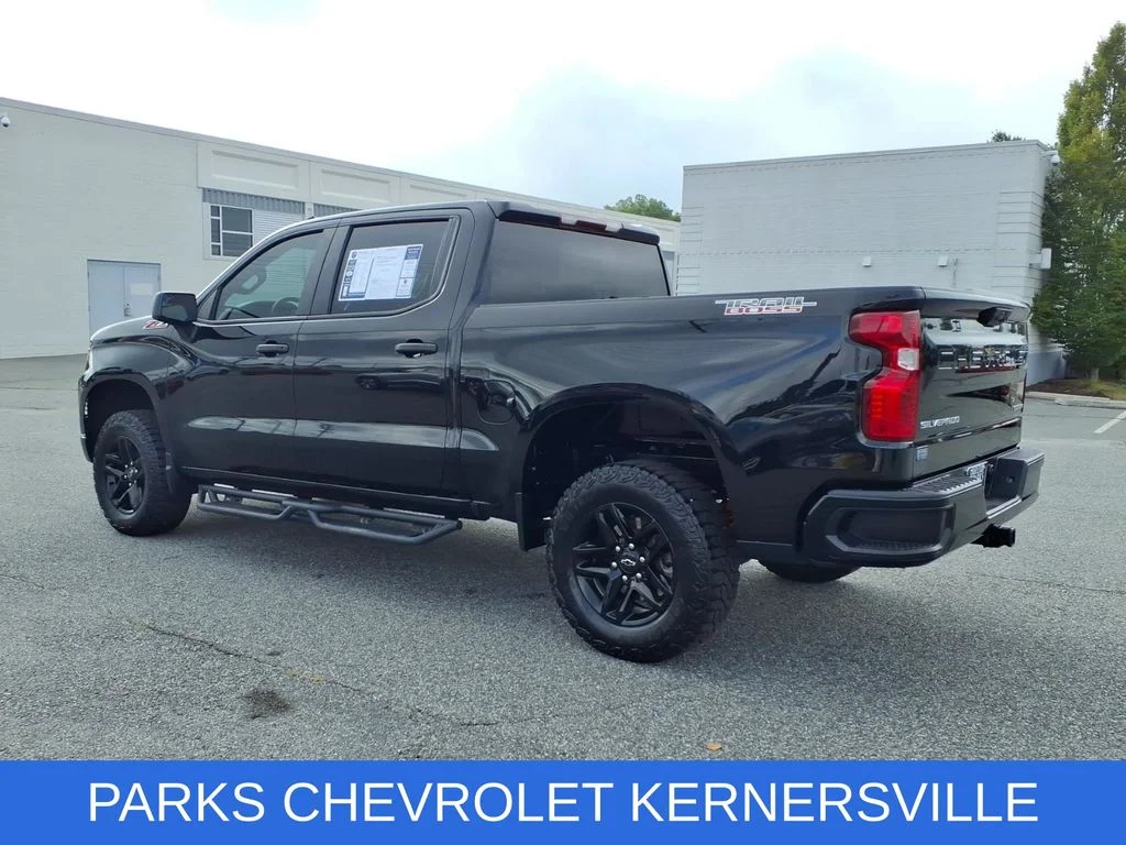 Certified Used 2024 Black Chevrolet Custom Trail Boss image 2