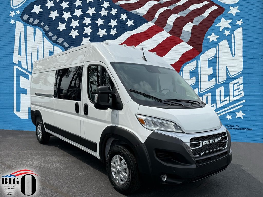 New 2025 RAM ProMaster Cargo Van SLT High Roof 159″ WB Cargo Van