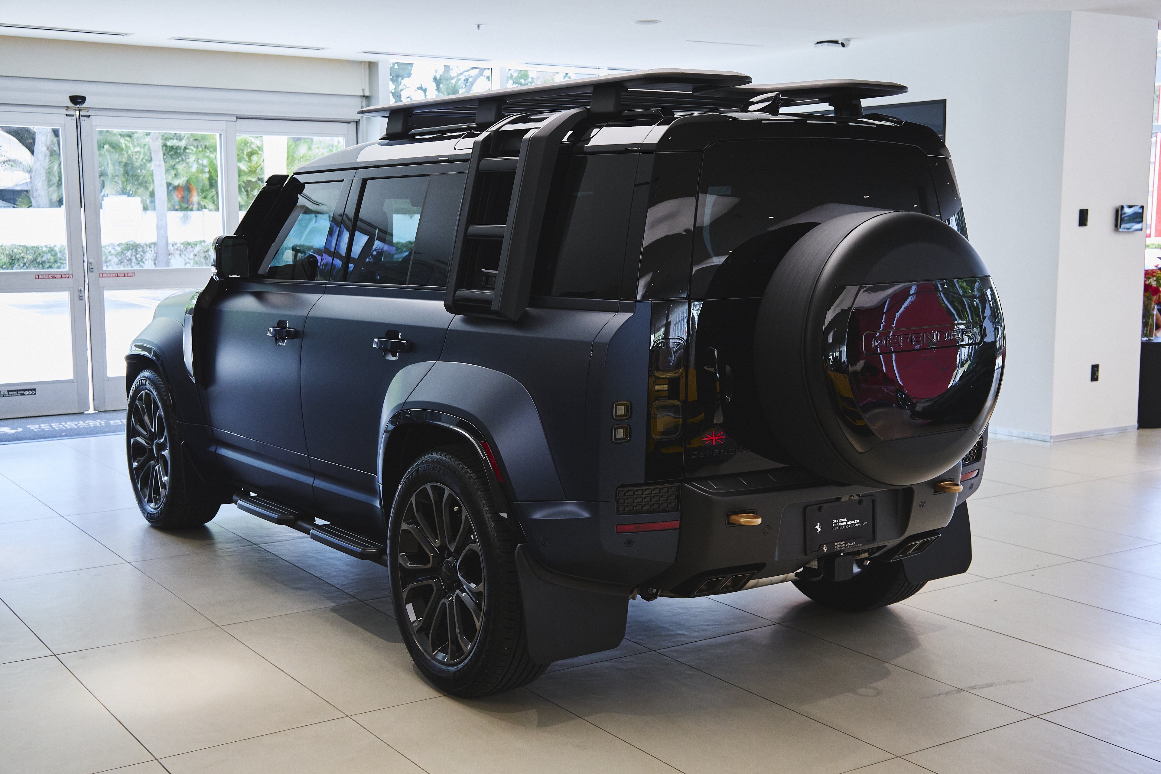 Used 2026 Sargasso Blue Premium Matte Land Rover OCTA image 3