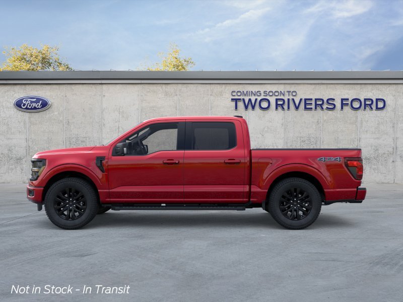 New 2026 Ruby Red Metallic Tinted Clearcoat Ford XLT image 3