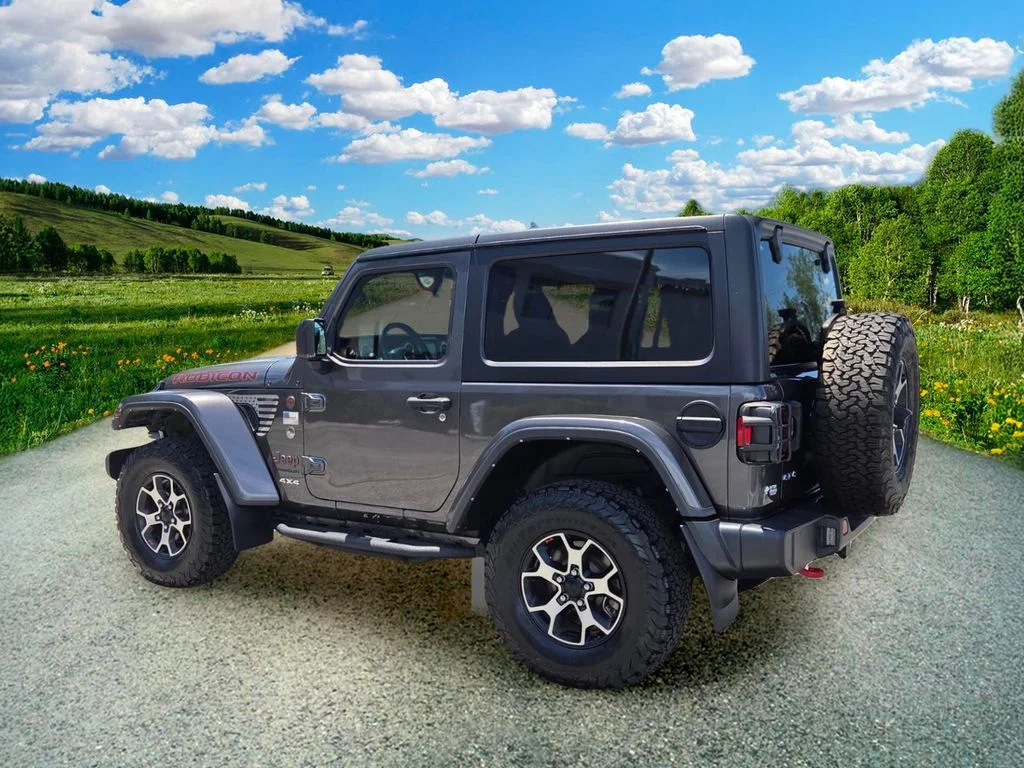 Used 2022 Gray Jeep Rubicon image 4