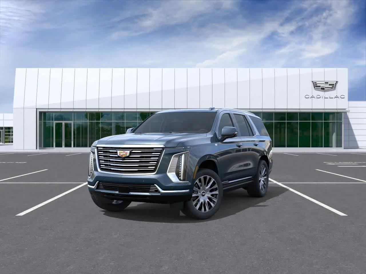 New 2026 Deep Sea Metallic Cadillac Platinum Luxury image 8